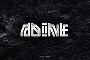 Adine Typeface: Bold Tribal Display Font for Adventurous Campaigns