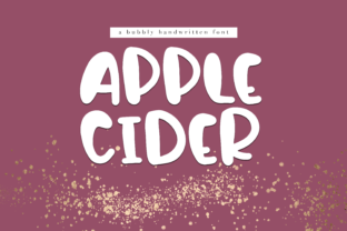 Apple Cider: The Bold Handwritten Font for High-Impact Campaigns