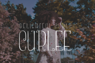 Curlee Typeface: A Natural Display Font for Organic Branding