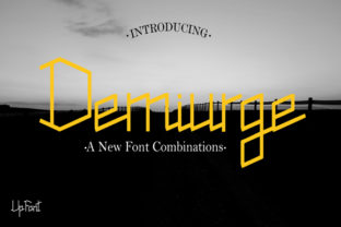 Demiurge Typeface Review for Editorial Design