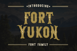 Fort Yukon: The Bold Vintage Typeface for Retro Brand Campaigns