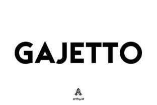 Gajetto Display Font for Modern Web Design