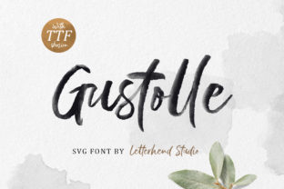 Gustolle: A Contemporary Display Font for Modern Editorial Design