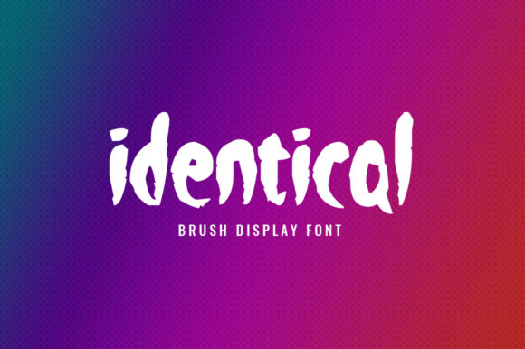 Identical Typeface Review: A Bold Display Font for Standout Branding