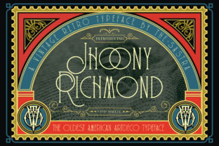 Jhoony Richmond Display Font for Modern Web Design