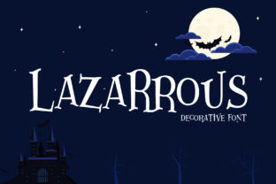 Lazartous: Spooky Display Fonts for Bold Halloween Branding