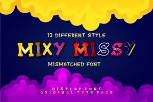 Mixy Missy: A Versatile Display Font for Playful Branding