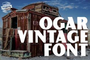 Ogar Vintage Display Font Review for Bold Branding