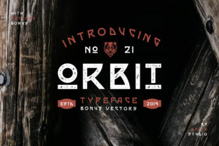 Orbit Typeface Review: Bold Display Fonts for Futuristic Branding