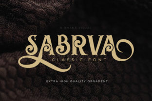 Sabrva: The Bold Display Typeface for Scroll-Stopping Visuals