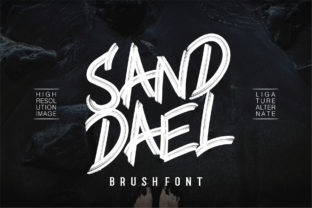 Sand Dael: The Bold Calligraphy Font for Standout Branding