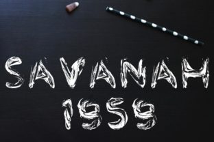 Savanah 1959 Typeface: A Bold Display Font for Authentic Branding