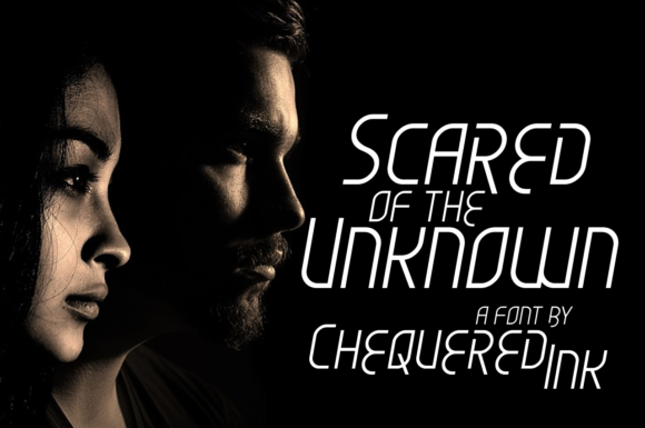 Scared of the Unknown: A Display Font for Bold Branding
