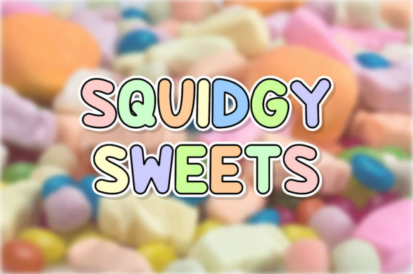 Squidgy Sweets: The Cute Round Font for Playful Branding