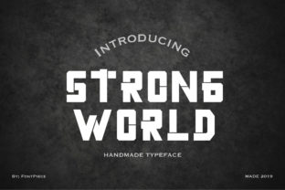 Strong World Typeface Review for Modern Branding