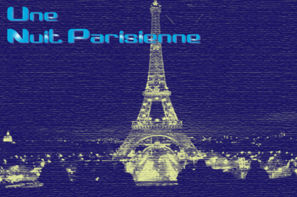 Une Nuit Parisienne Family: A Display Font for Editorial Mood