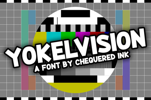 Yokelvision: The Comic-Inspired Display Font for Bold Editorial Headers